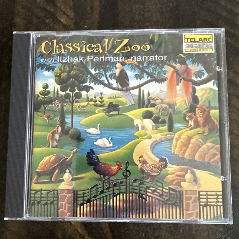 CLASSICAL ZOO Itzhak Perlman ROSSINI RESPIGHI SAINT-SAENS - Atlanta - TELARC CD